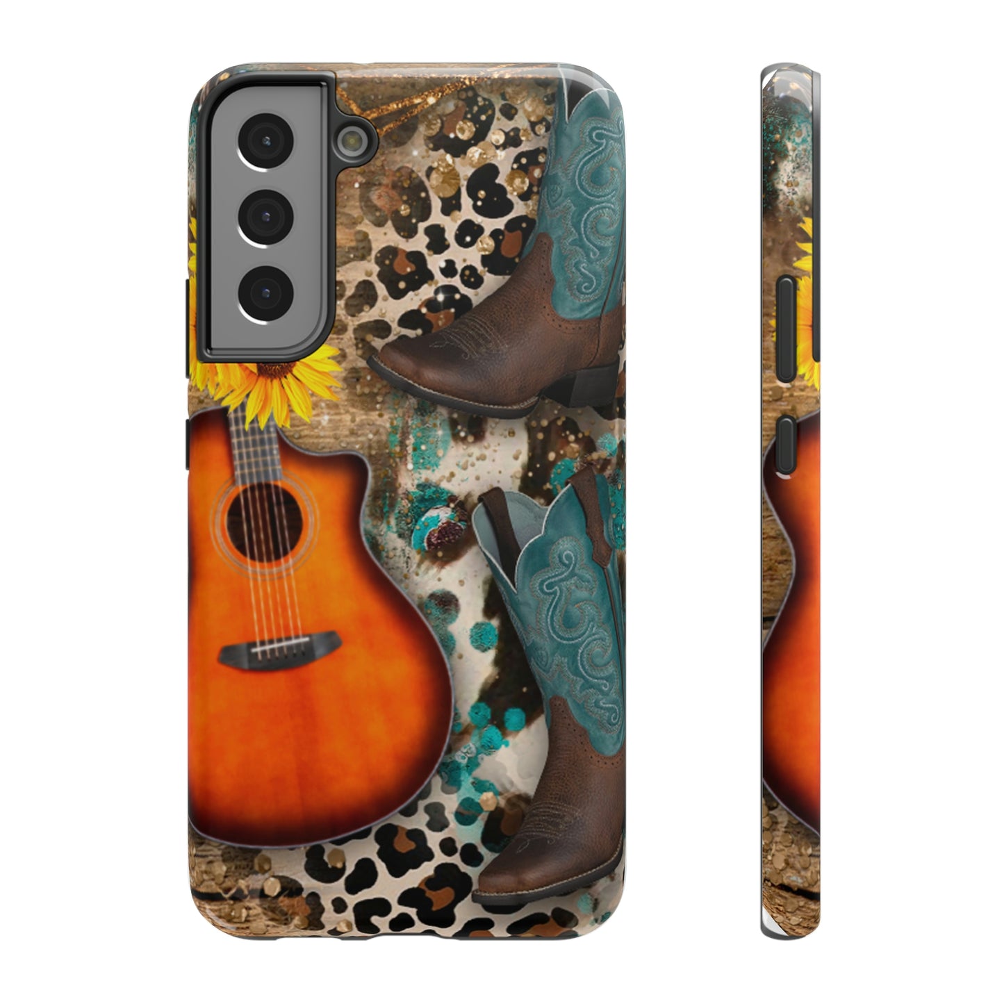 Country Music Print Impact-Resistant Cases