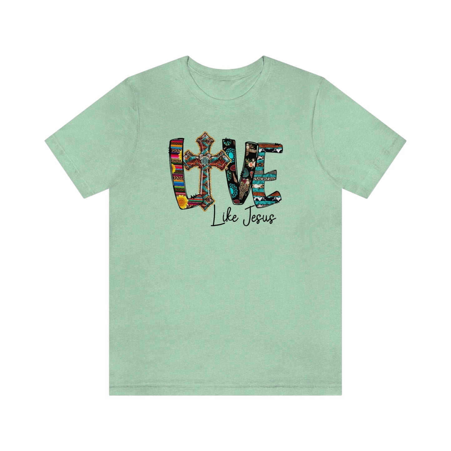 Live Like Jesus Unisex Jersey Short Sleeve Tee