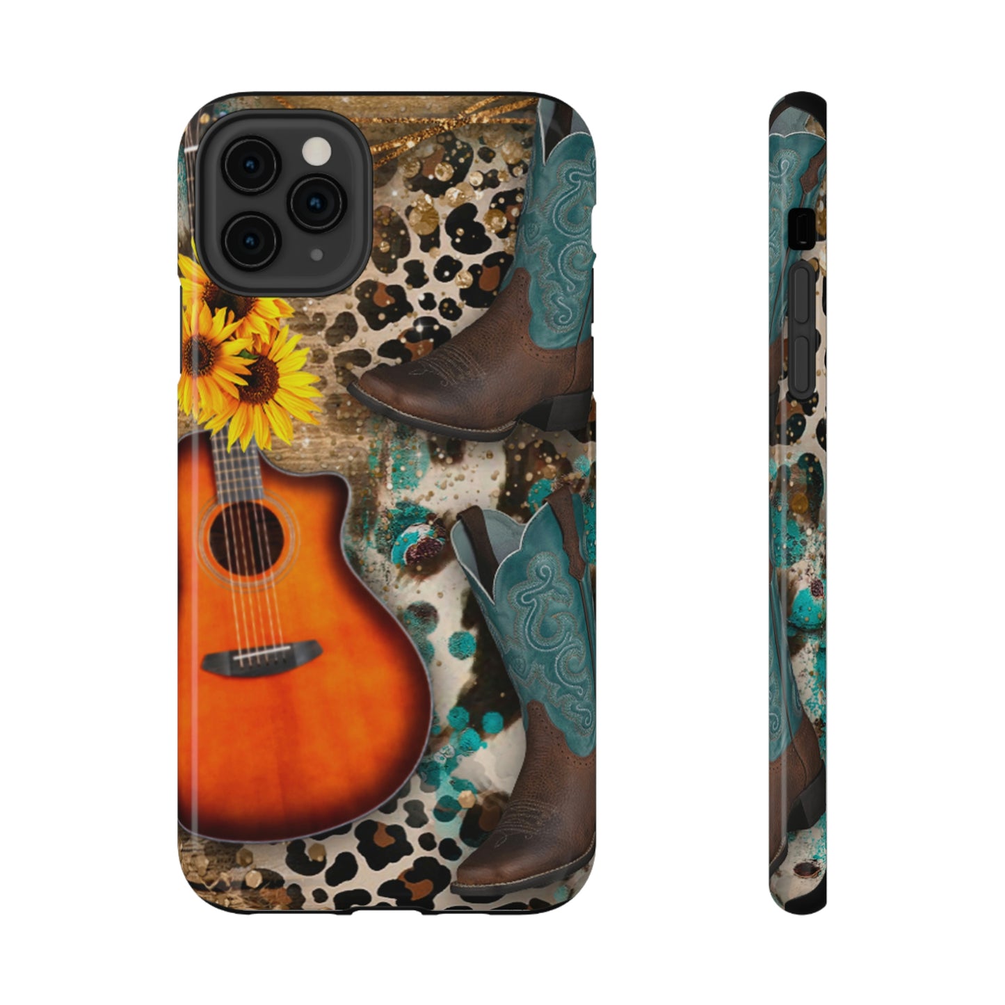 Country Music Print Impact-Resistant Cases