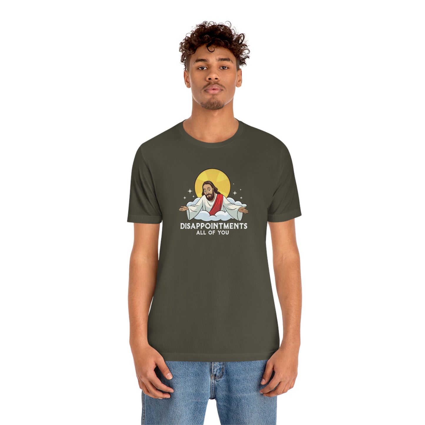 Funny Jesus, Disappointments All Of You, Jersey Short Sleeve Tee