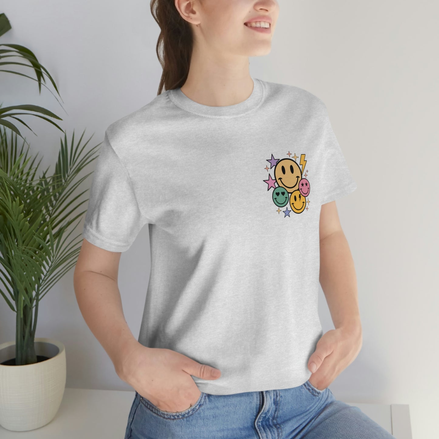 You Are, Smiley Faces, Jersey Short Sleeve Tee