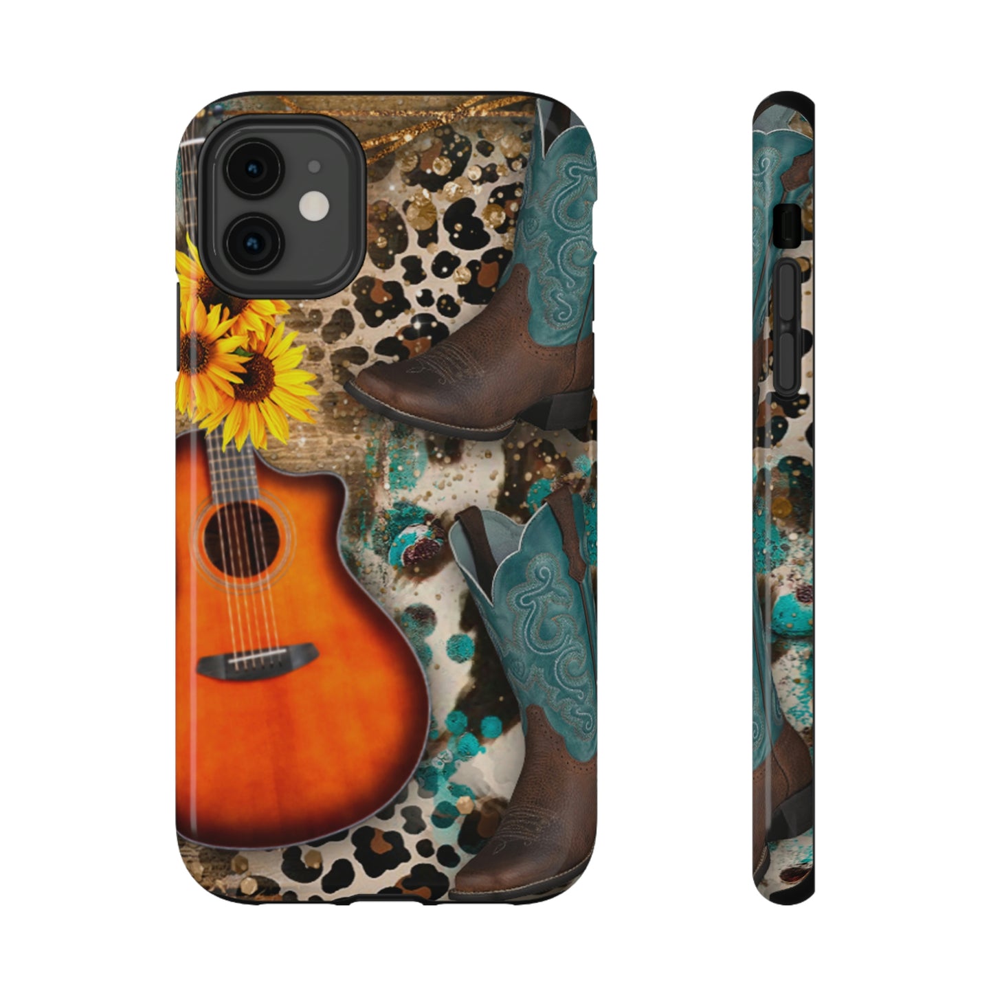 Country Music Print Impact-Resistant Cases