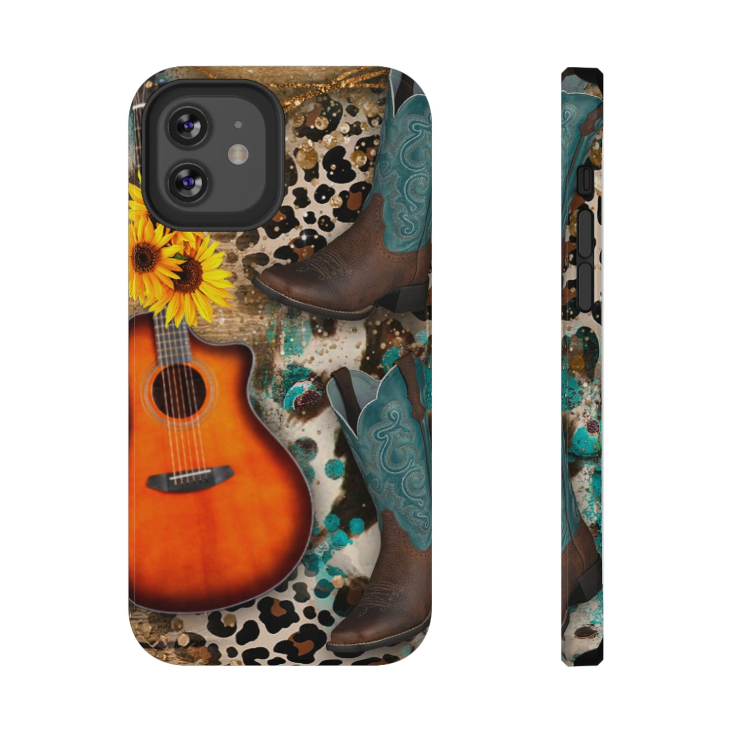 Country Music Print Impact-Resistant Cases