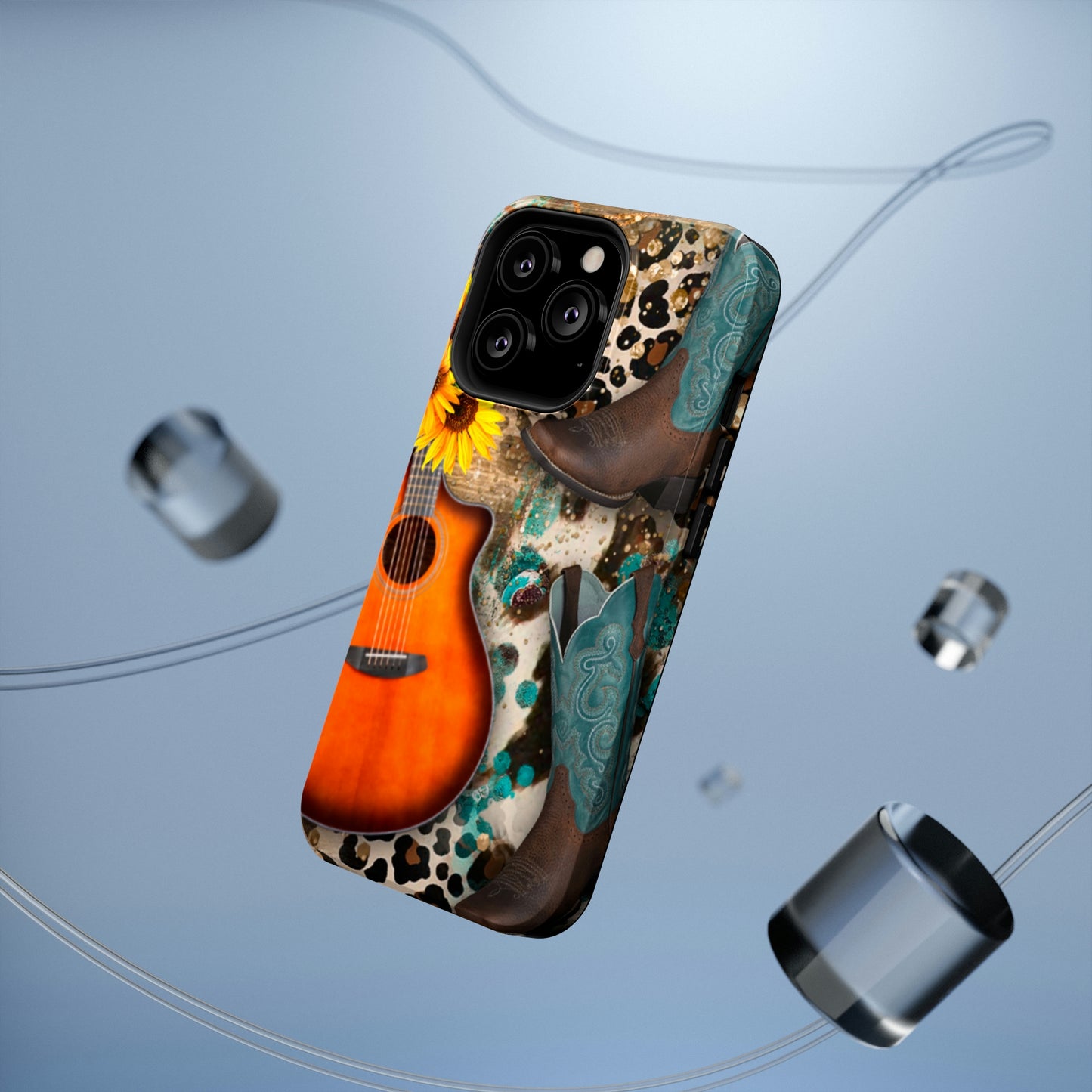 Country Music Print Impact-Resistant Cases