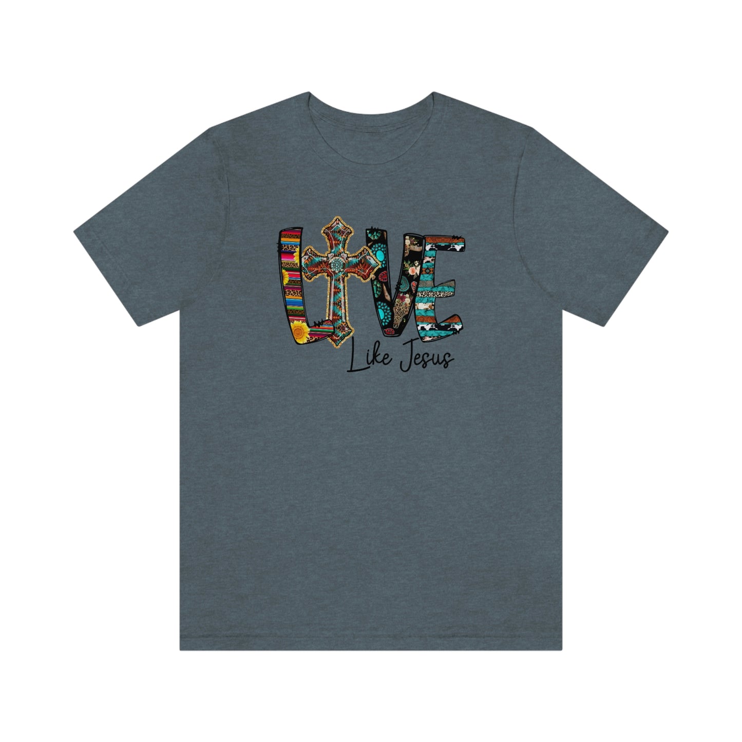 Live Like Jesus Unisex Jersey Short Sleeve Tee