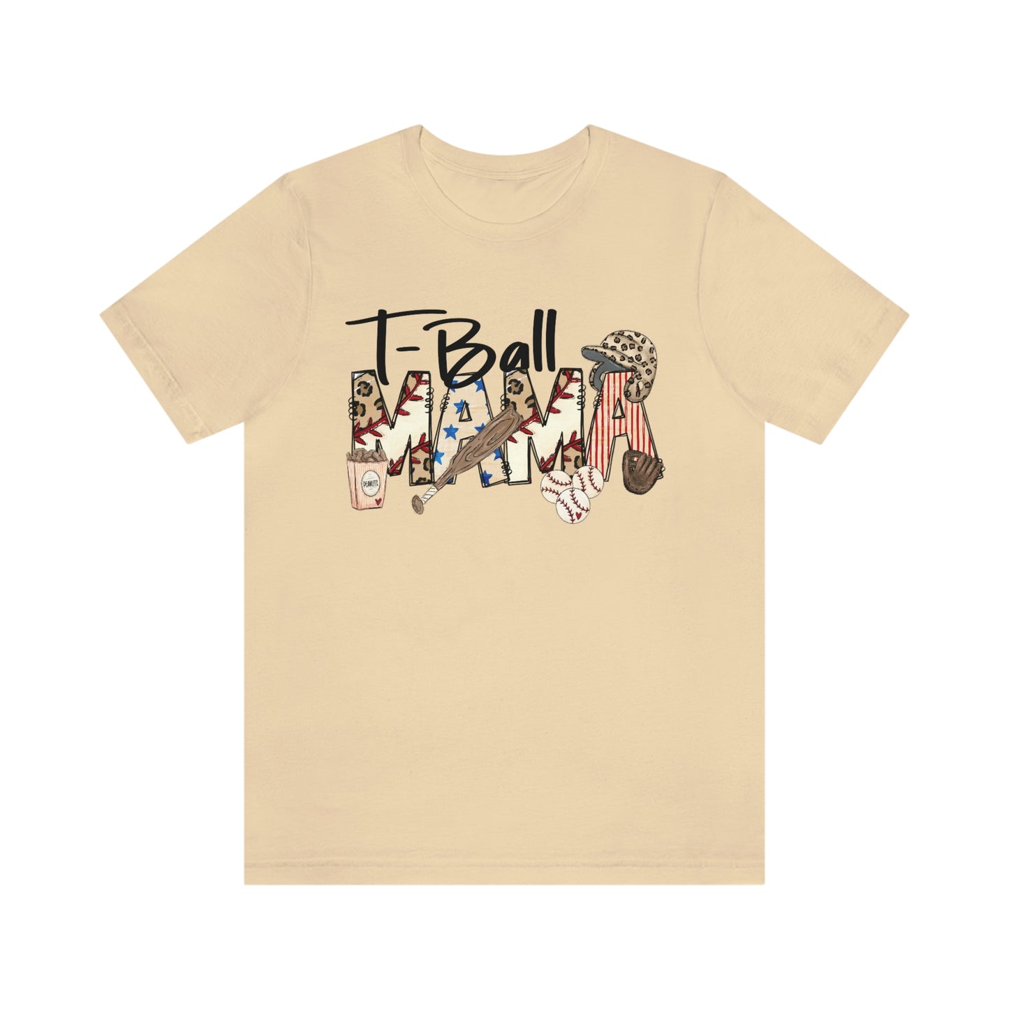 T-Ball Mama Unisex Jersey Short Sleeve Tee
