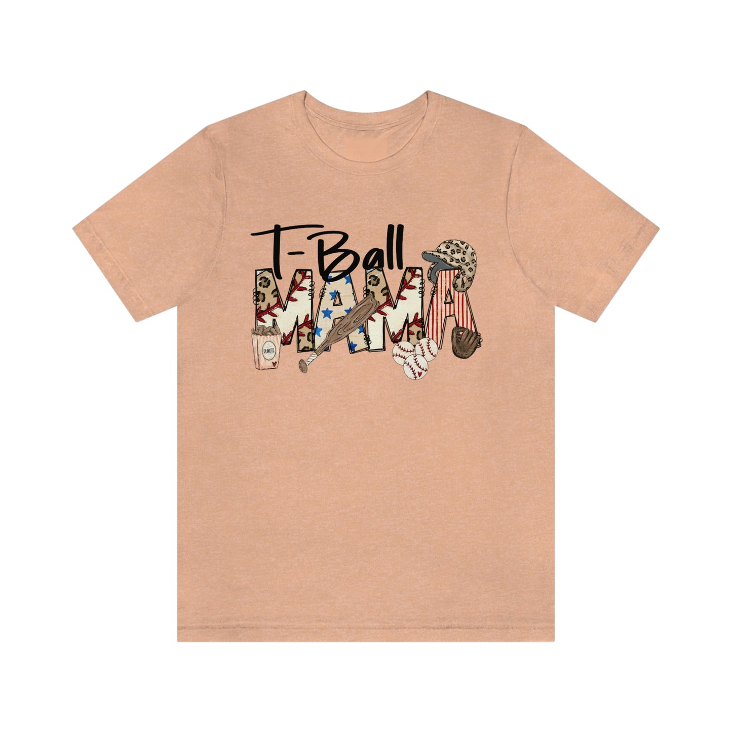 T-Ball Mama Unisex Jersey Short Sleeve Tee
