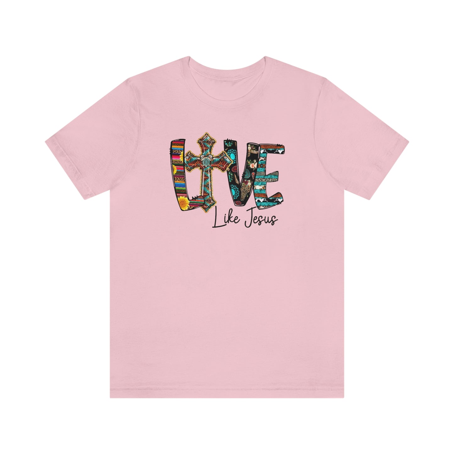 Live Like Jesus Unisex Jersey Short Sleeve Tee