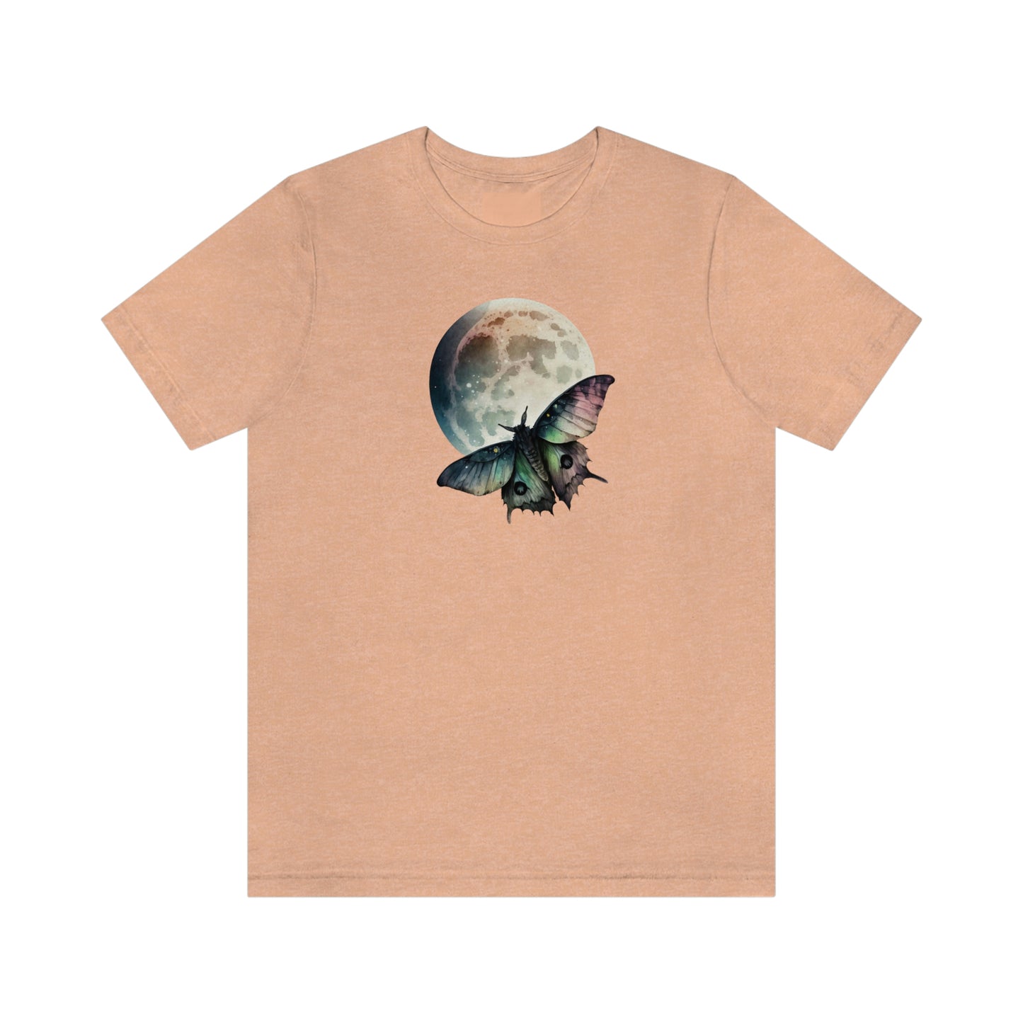 Lunar Moth Print Jersey Short Sleeve Tee