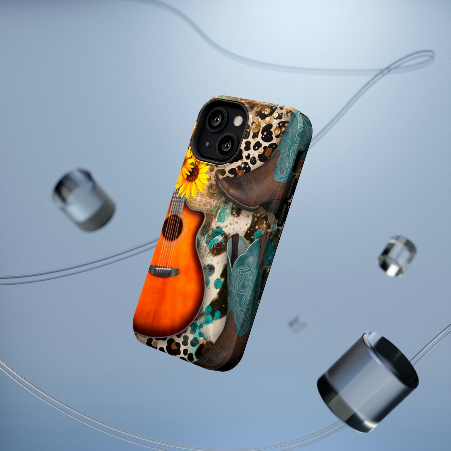 Country Music Print Impact-Resistant Cases