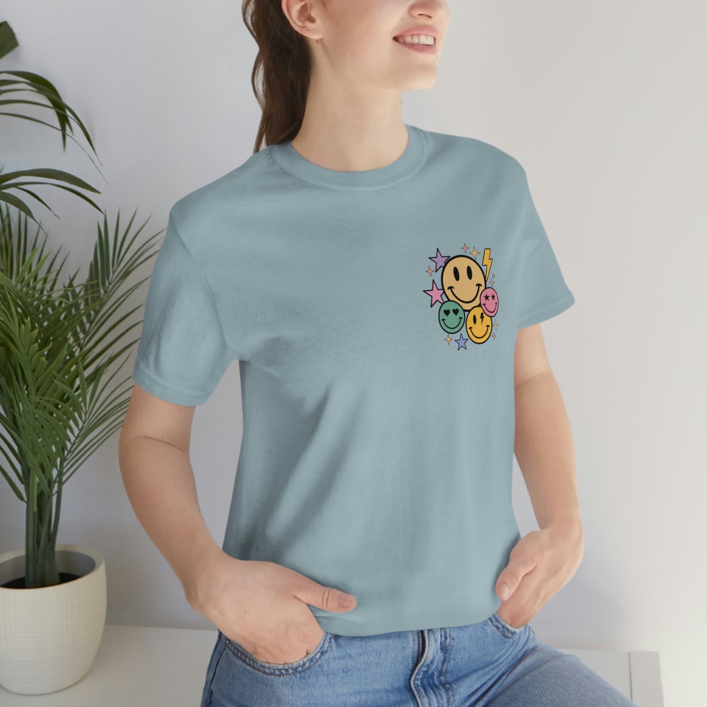 You Are, Smiley Faces, Jersey Short Sleeve Tee