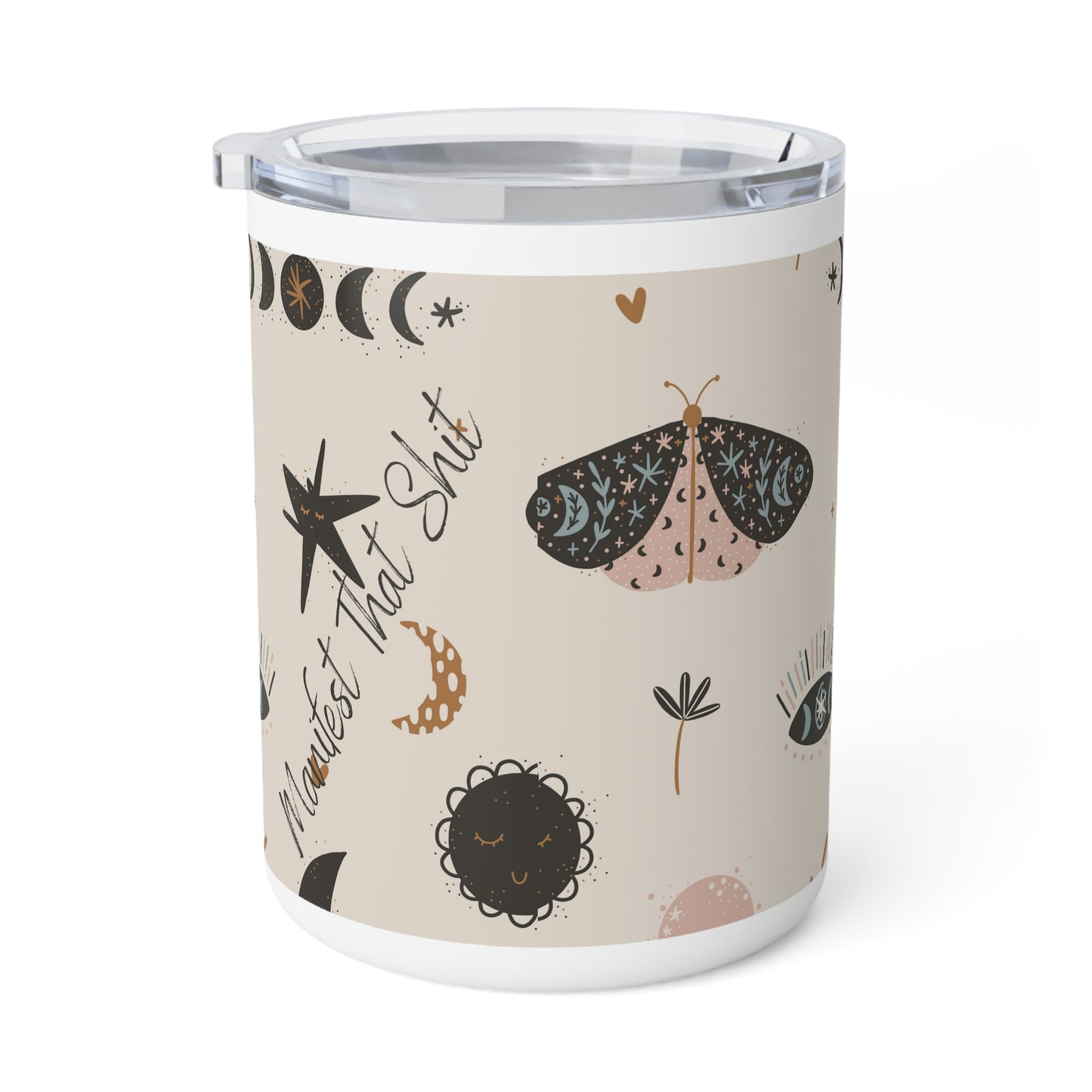 Manifest That Shit Insulated Coffee Mug, 10oz