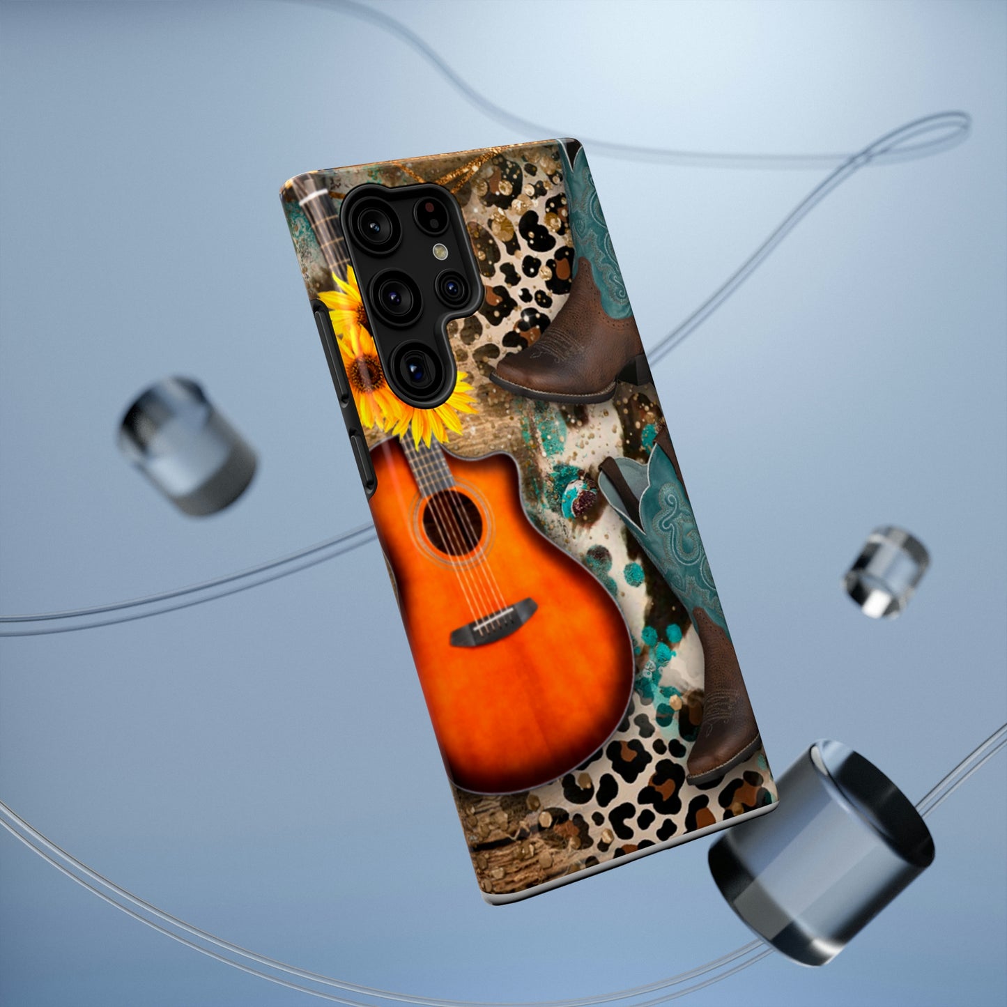 Country Music Print Impact-Resistant Cases