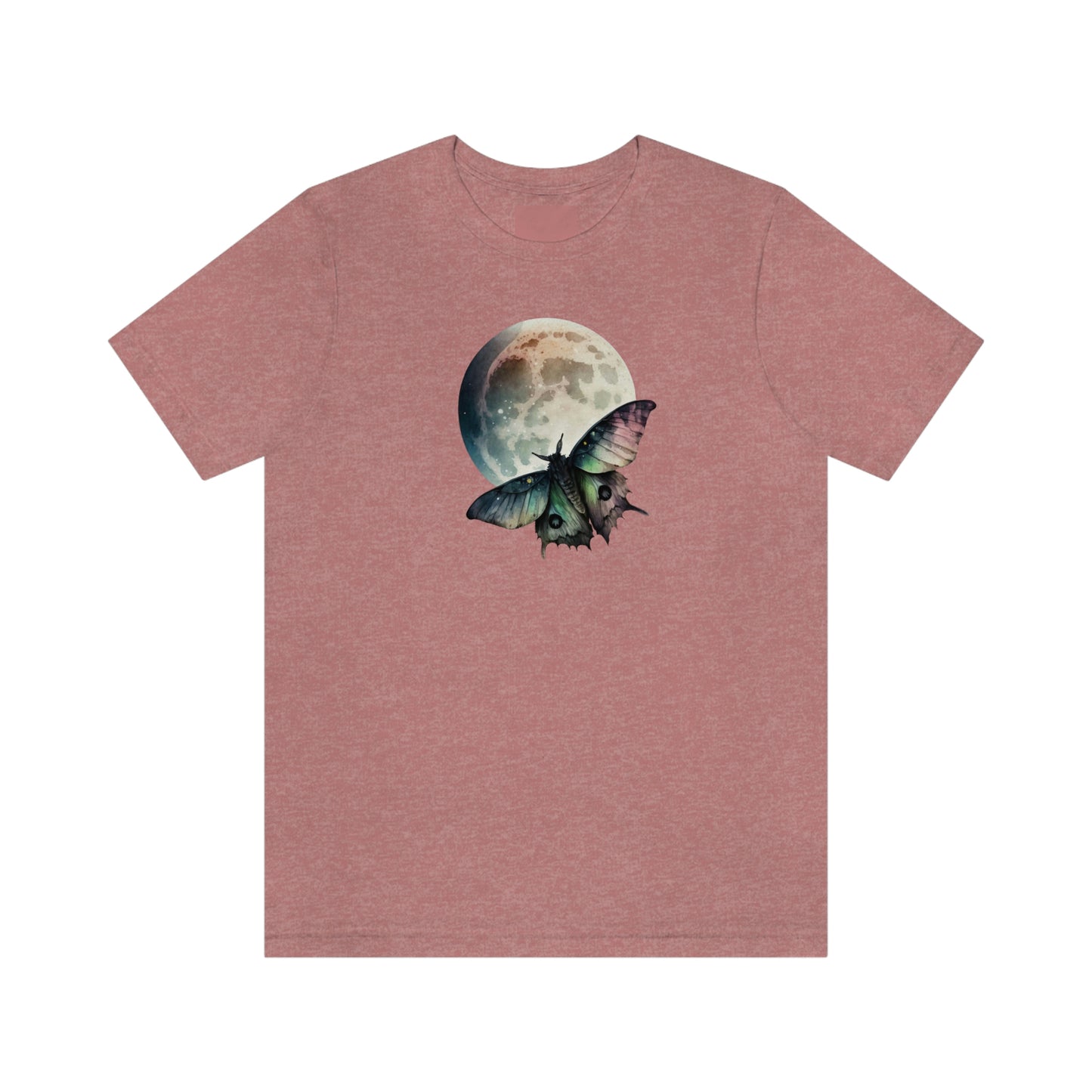 Lunar Moth Print Jersey Short Sleeve Tee