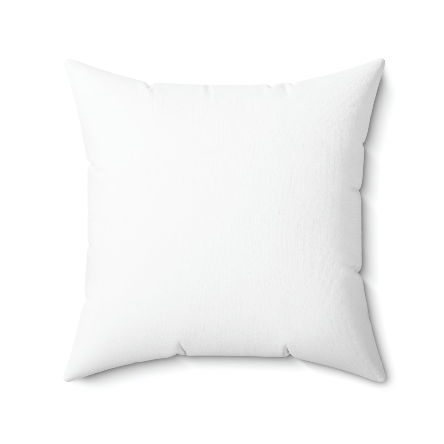 Vintage Rose Skull Print, Faux Suede Square Pillow
