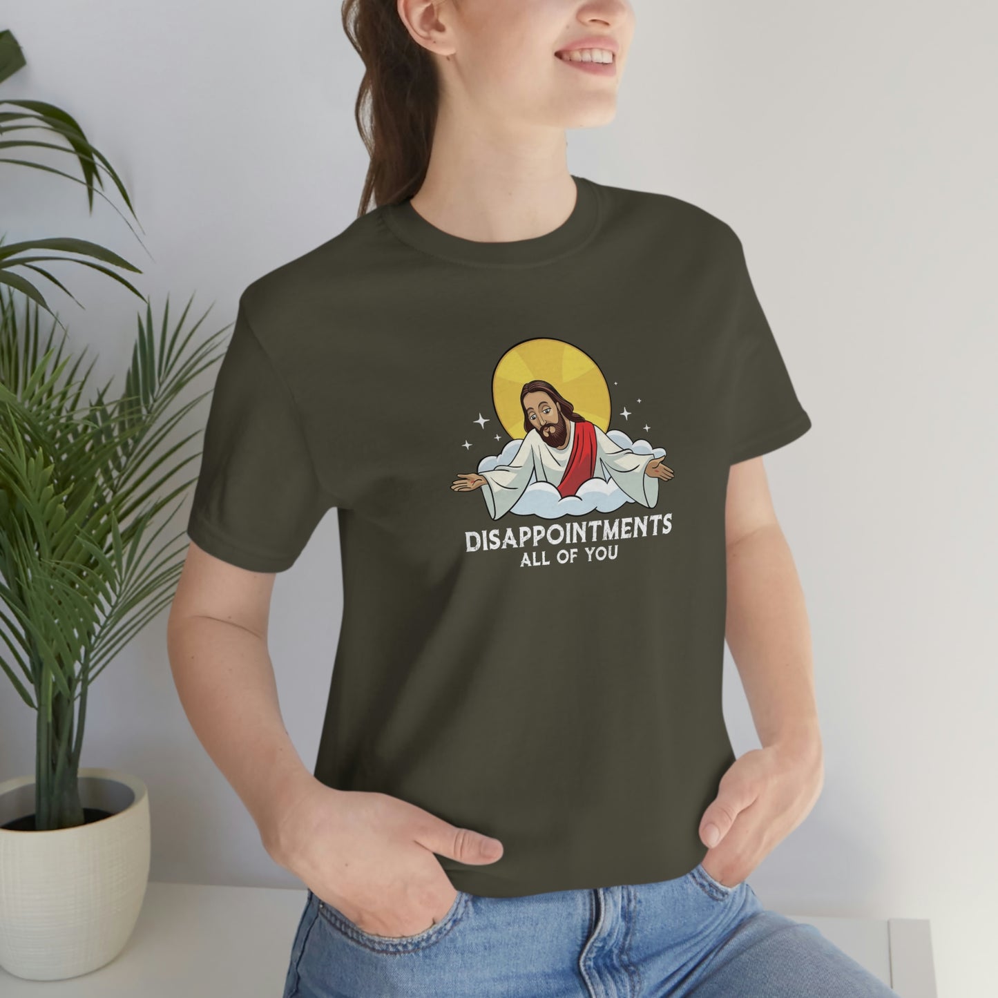 Funny Jesus, Disappointments All Of You, Jersey Short Sleeve Tee