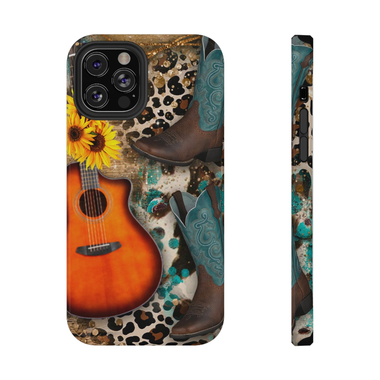 Country Music Print Impact-Resistant Cases