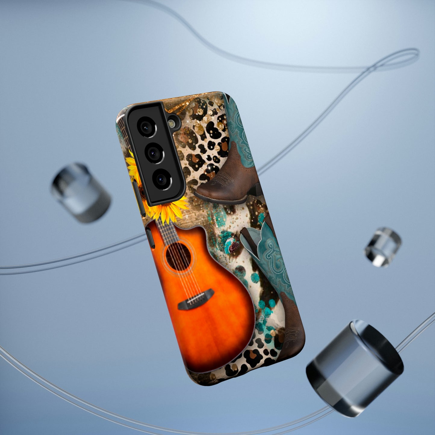 Country Music Print Impact-Resistant Cases