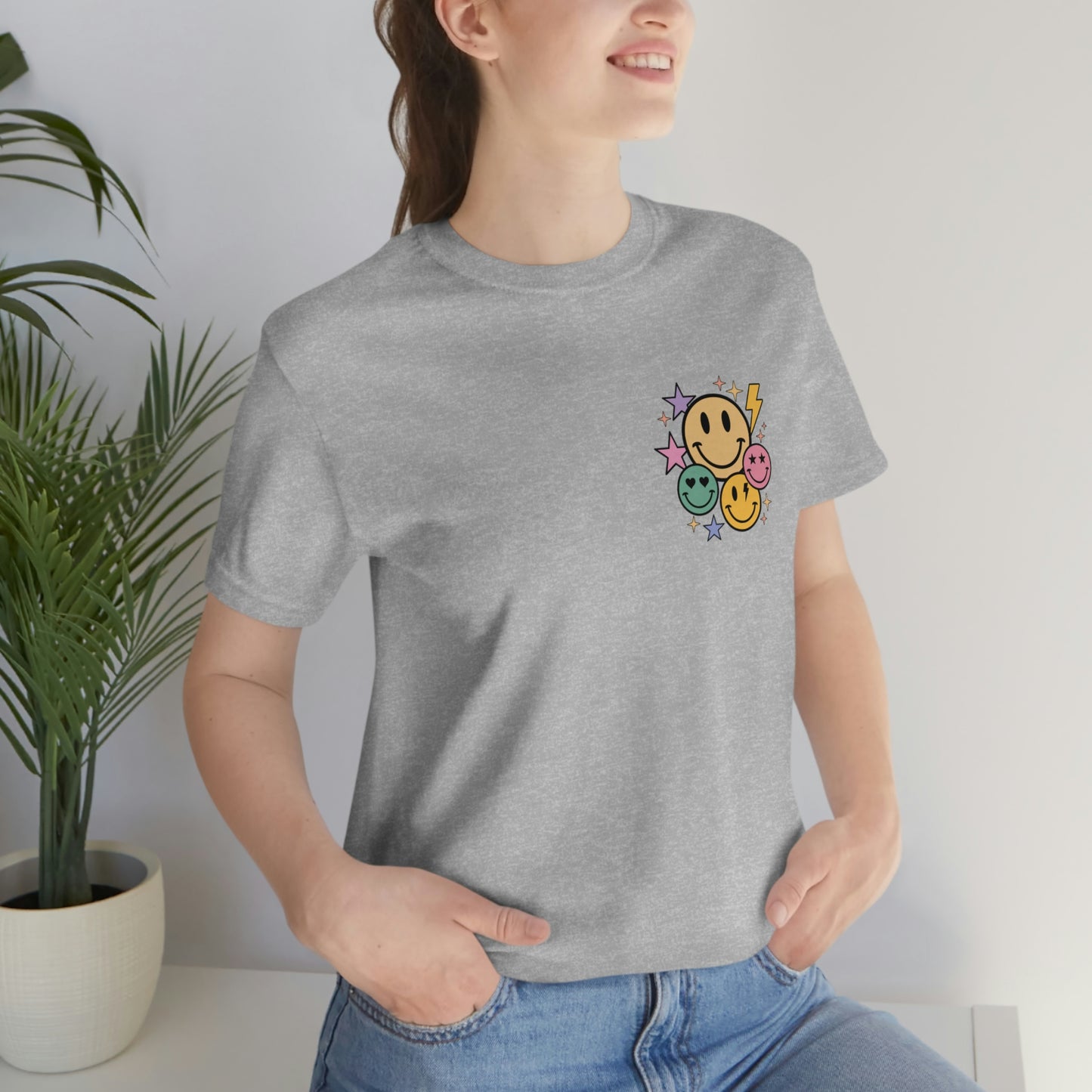 You Are, Smiley Faces, Jersey Short Sleeve Tee