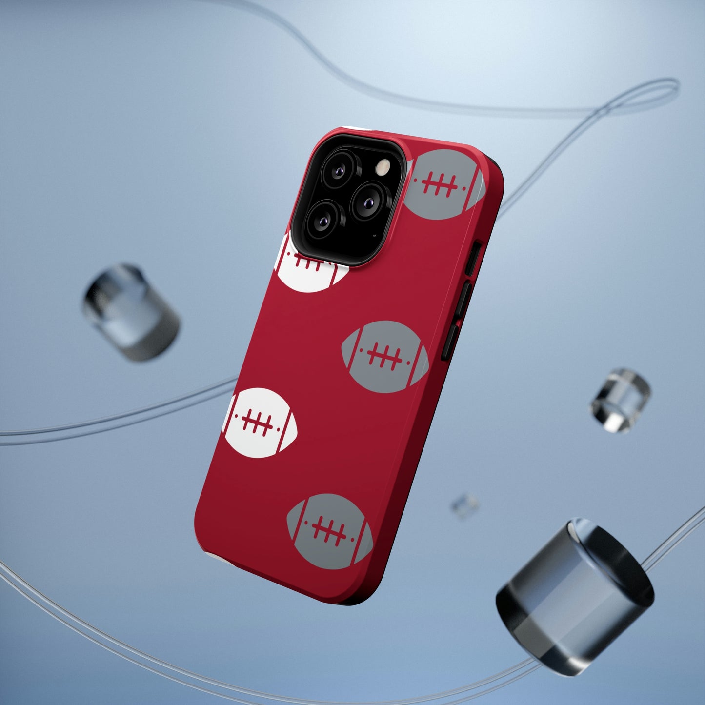Football Print Impact-Resistant Cases