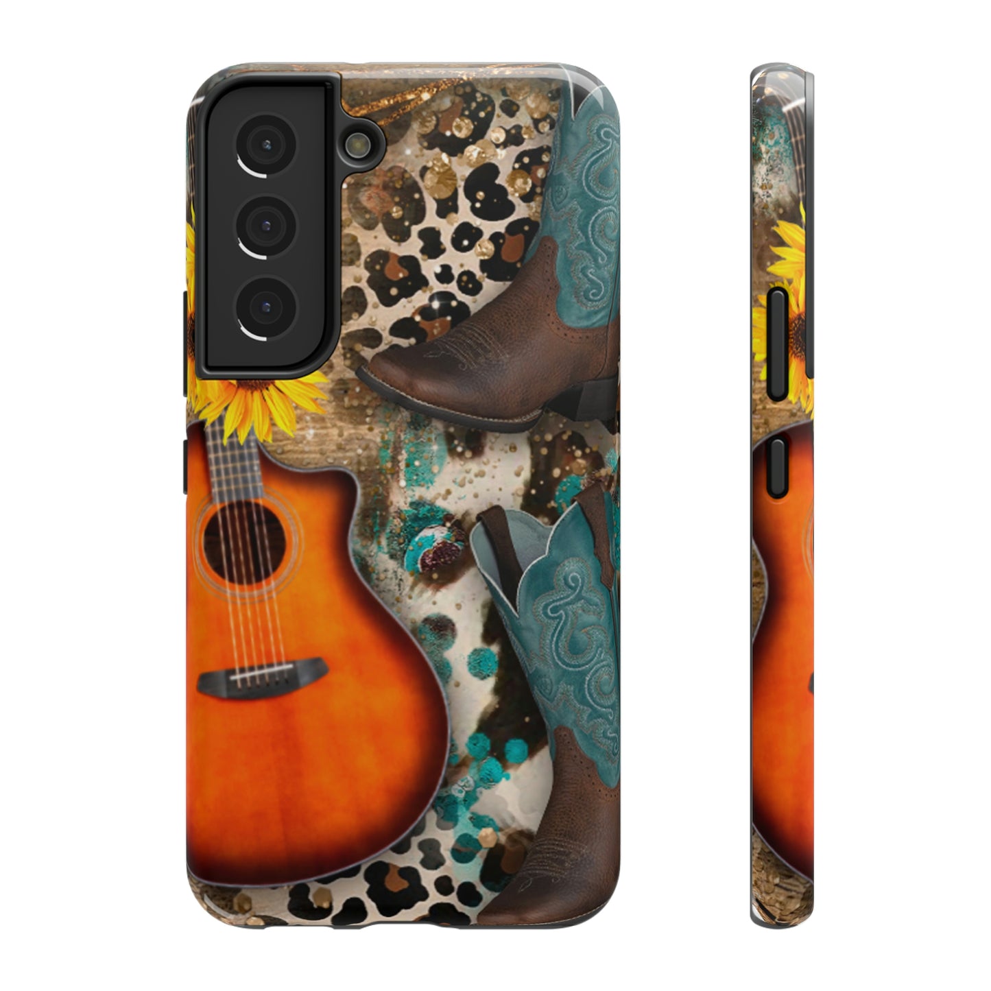 Country Music Print Impact-Resistant Cases