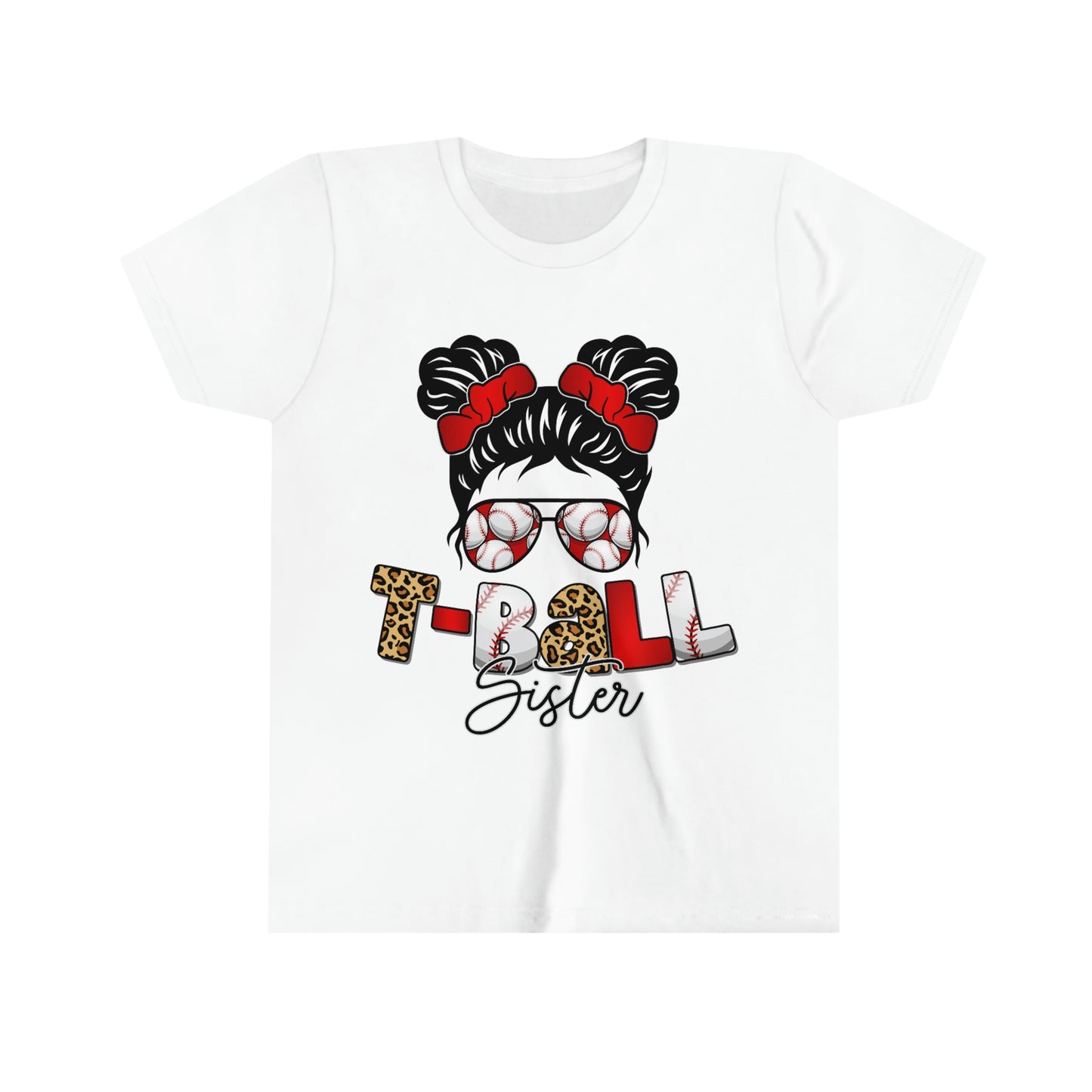 T-Ball Sister Youth Short Sleeve Tee