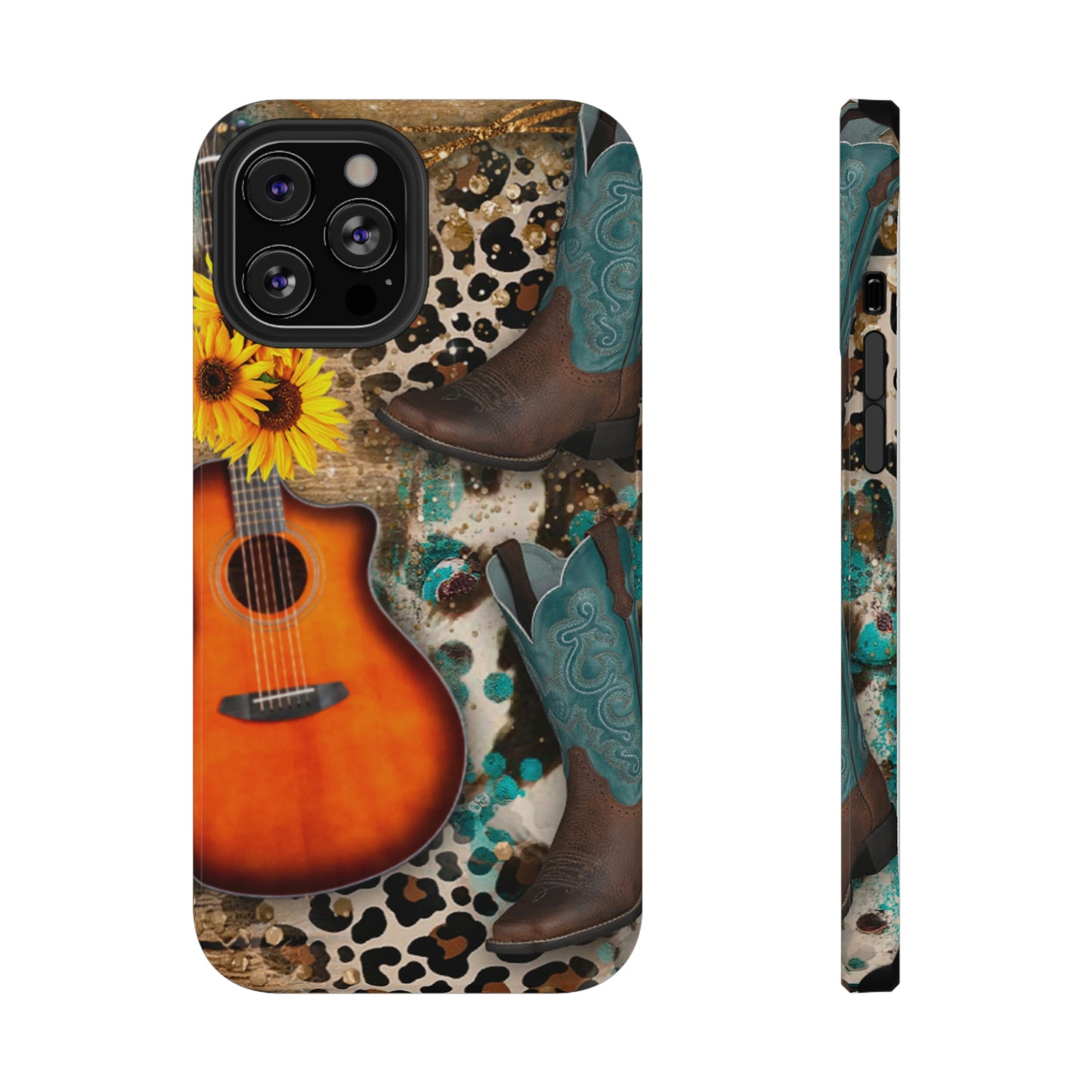 Country Music Print Impact-Resistant Cases