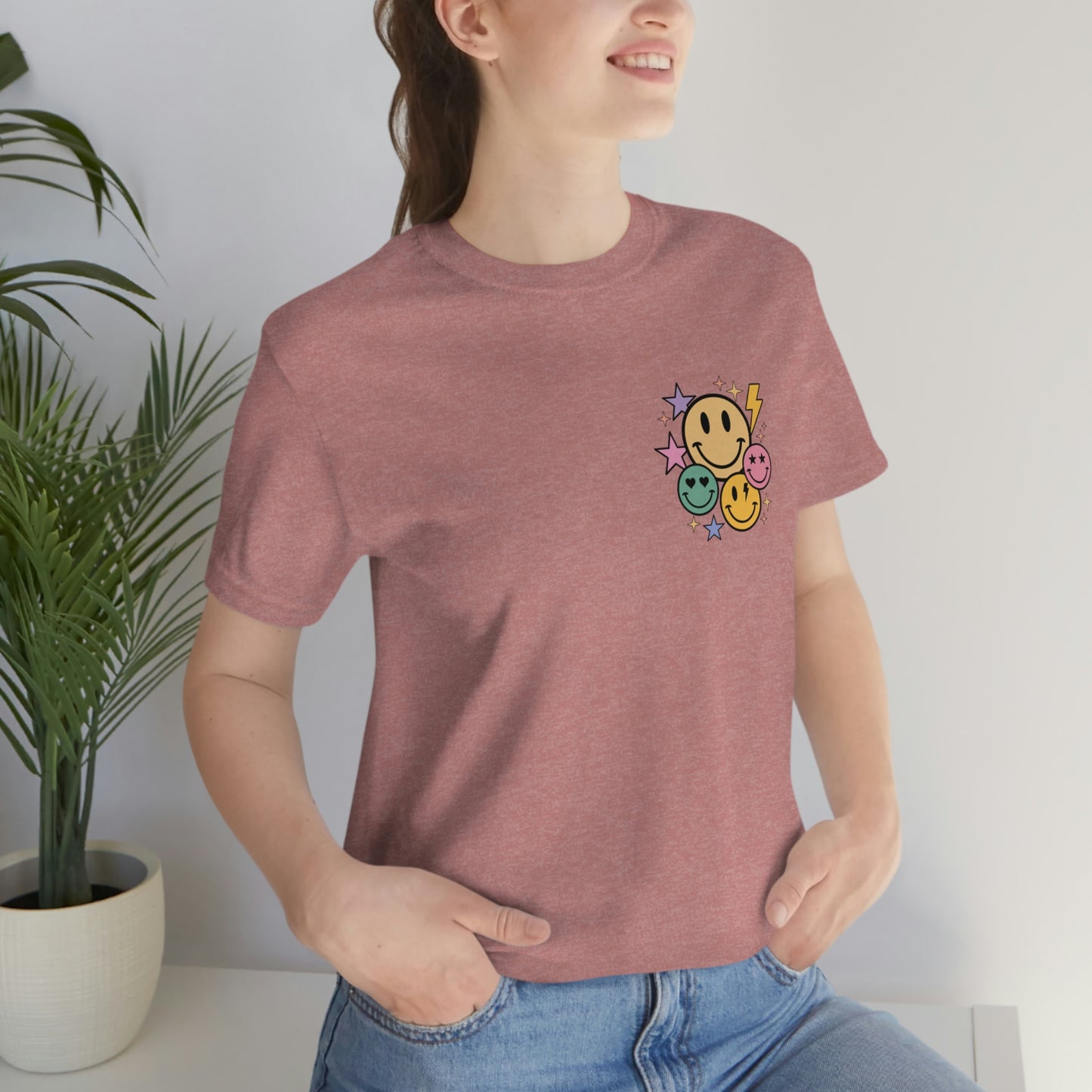 You Are, Smiley Faces, Jersey Short Sleeve Tee