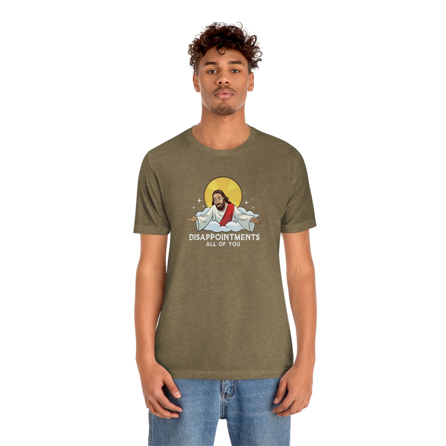 Funny Jesus, Disappointments All Of You, Jersey Short Sleeve Tee