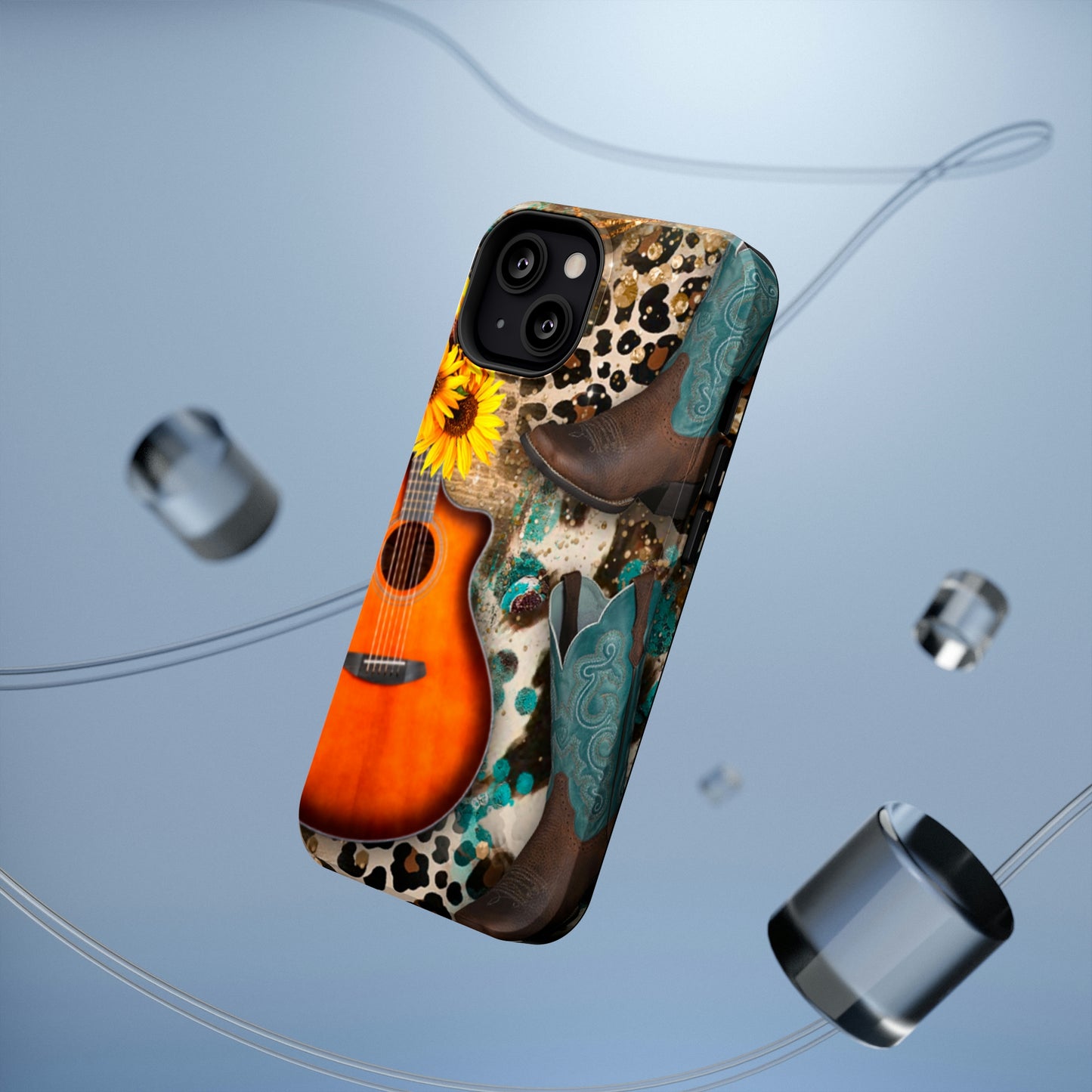 Country Music Print Impact-Resistant Cases