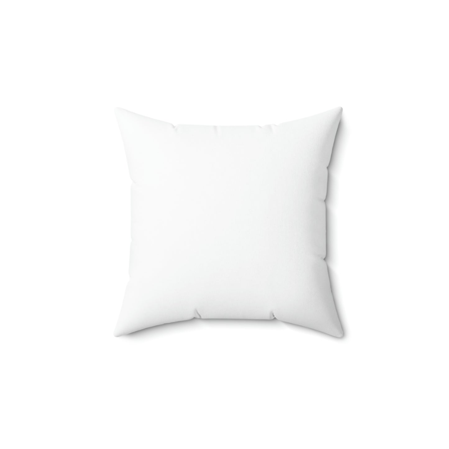 Vintage Rose Skull Print, Faux Suede Square Pillow