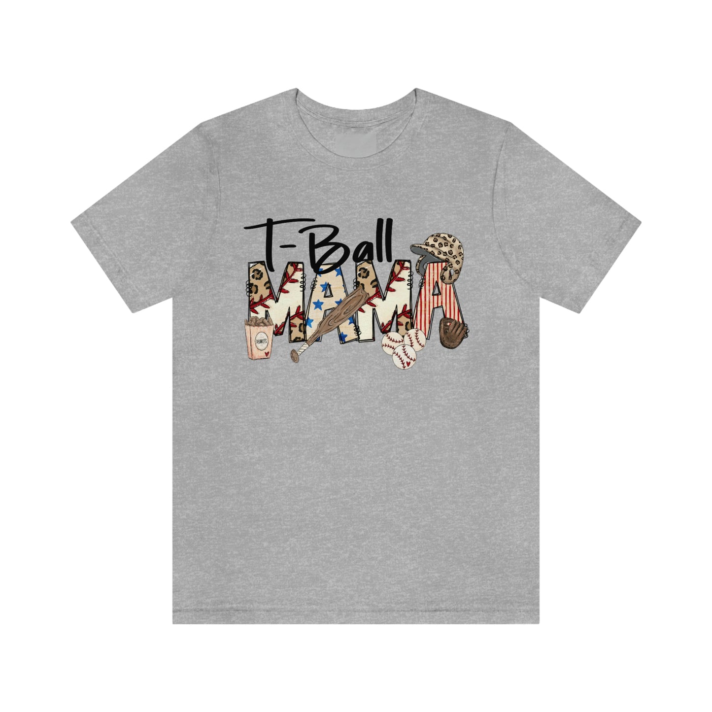 T-Ball Mama Unisex Jersey Short Sleeve Tee