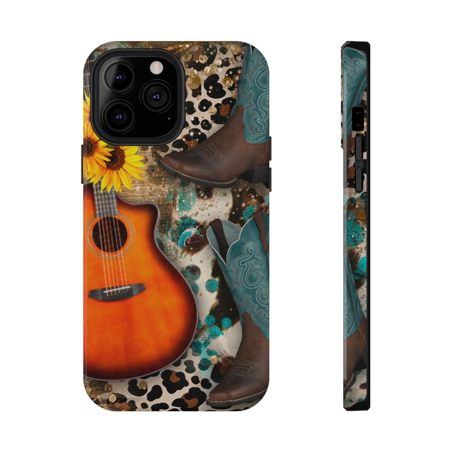 Country Music Print Impact-Resistant Cases