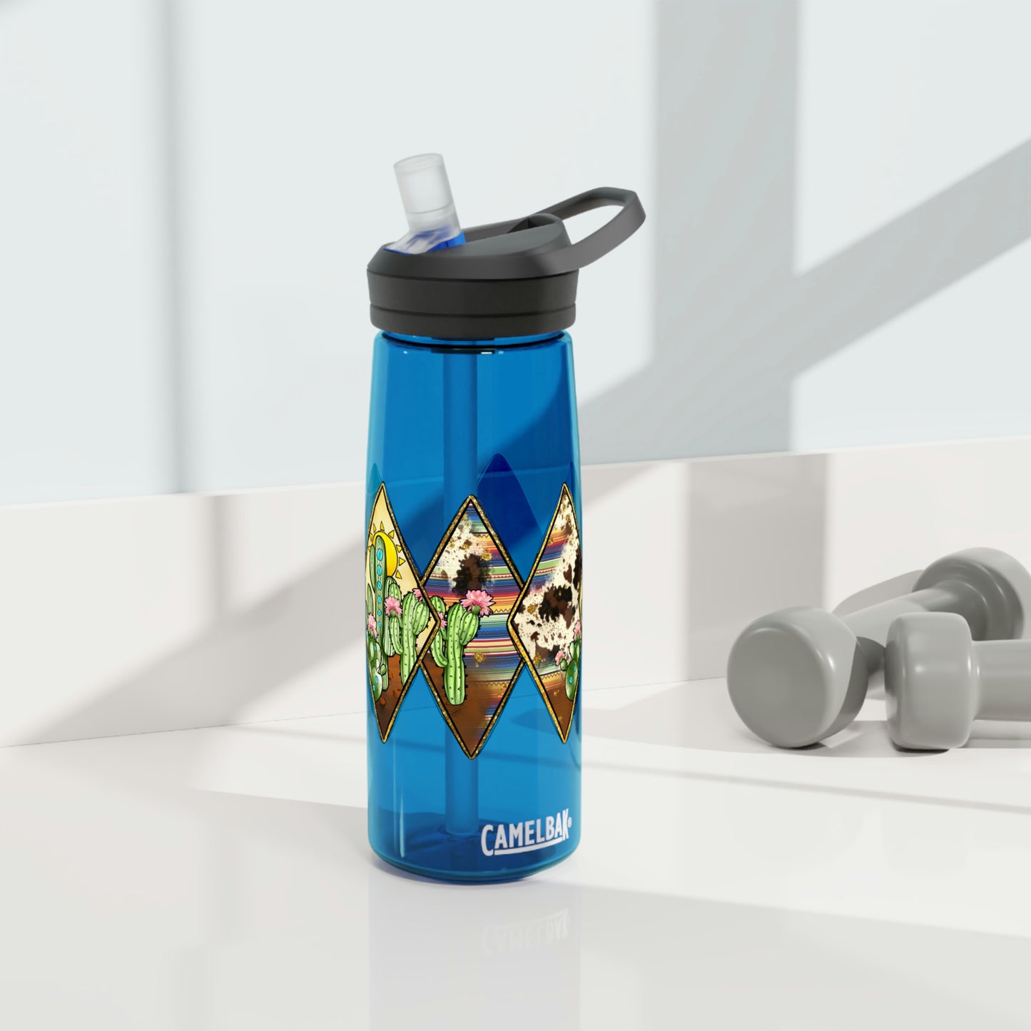 Western Cactus Print, CamelBak Eddy®  Water Bottle, 20oz\25oz