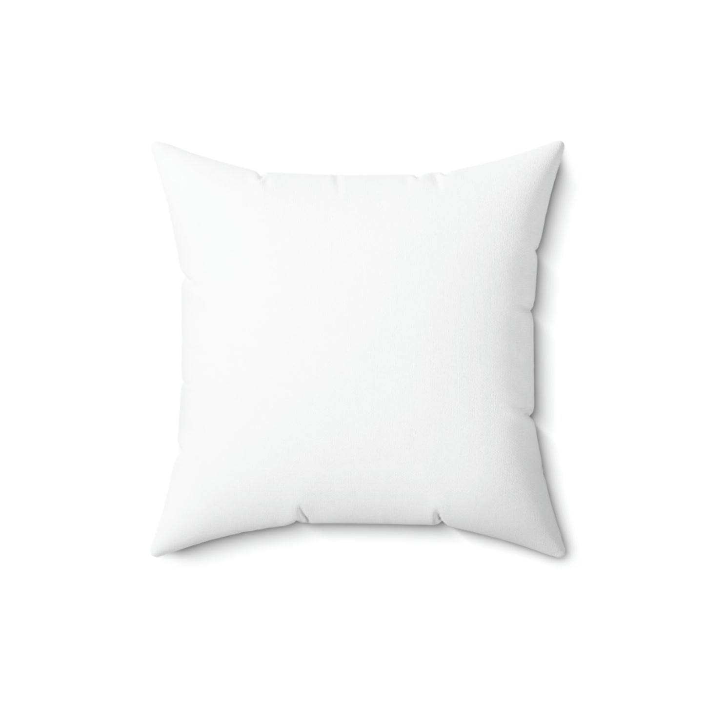 Vintage Rose Skull Print, Faux Suede Square Pillow