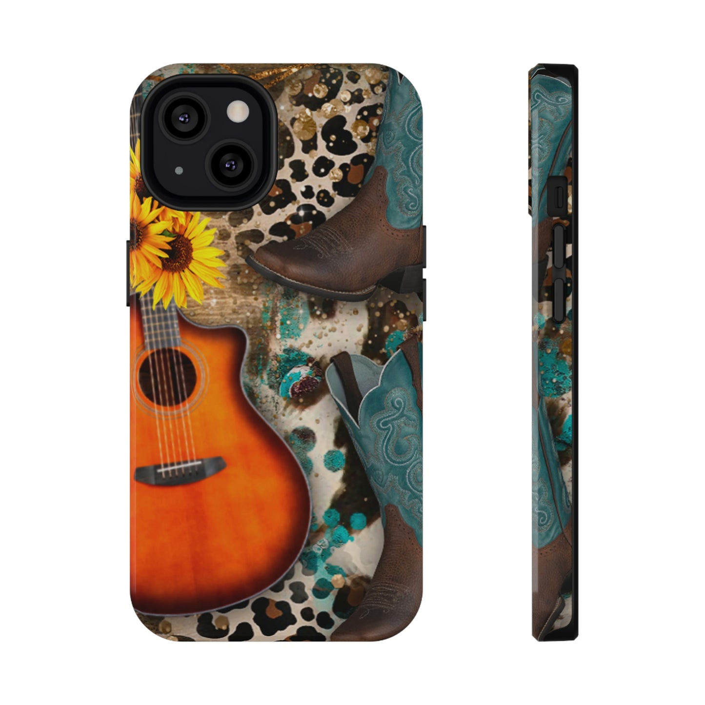 Country Music Print Impact-Resistant Cases