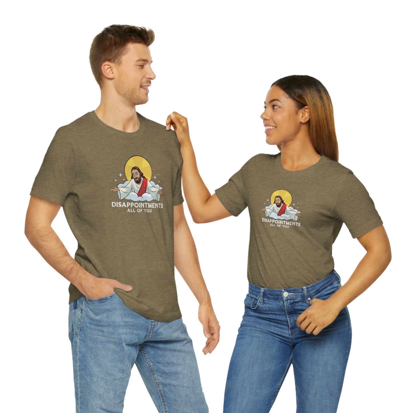 Funny Jesus, Disappointments All Of You, Jersey Short Sleeve Tee