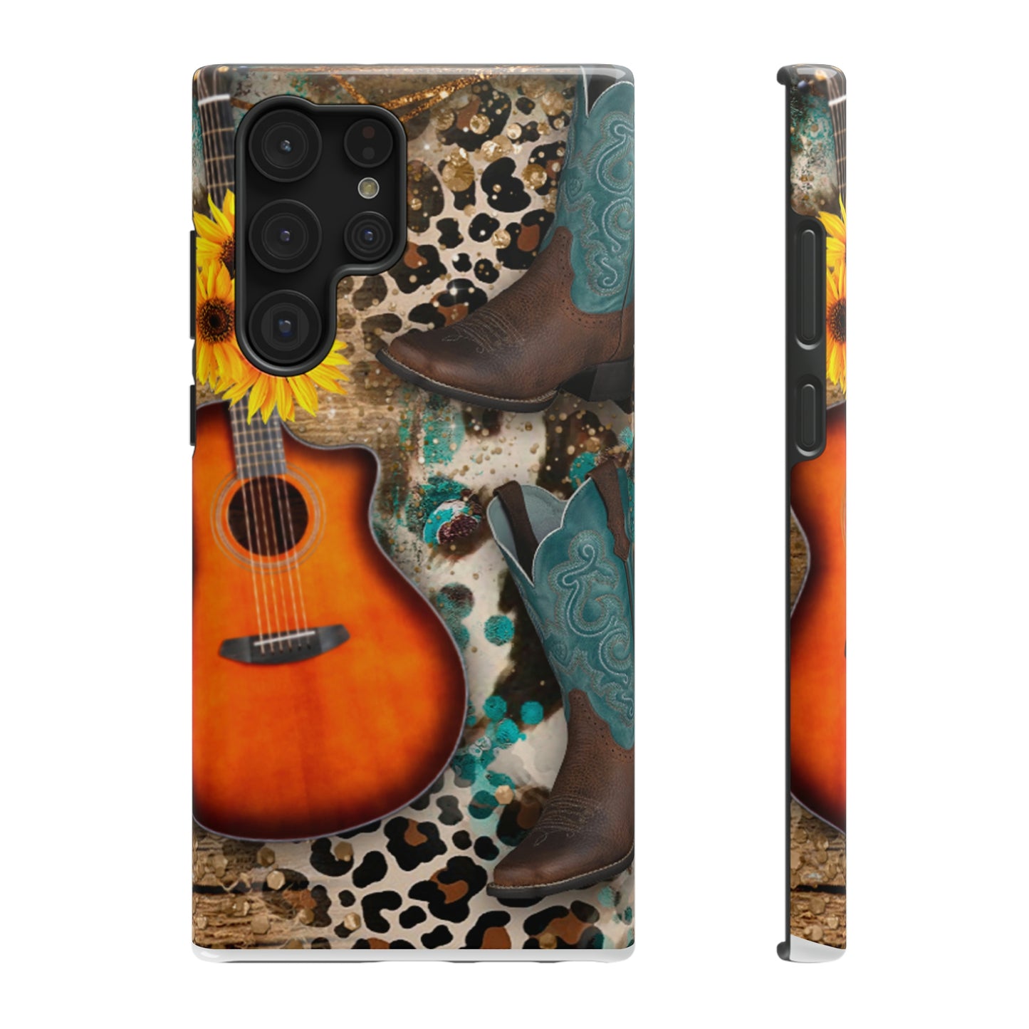 Country Music Print Impact-Resistant Cases