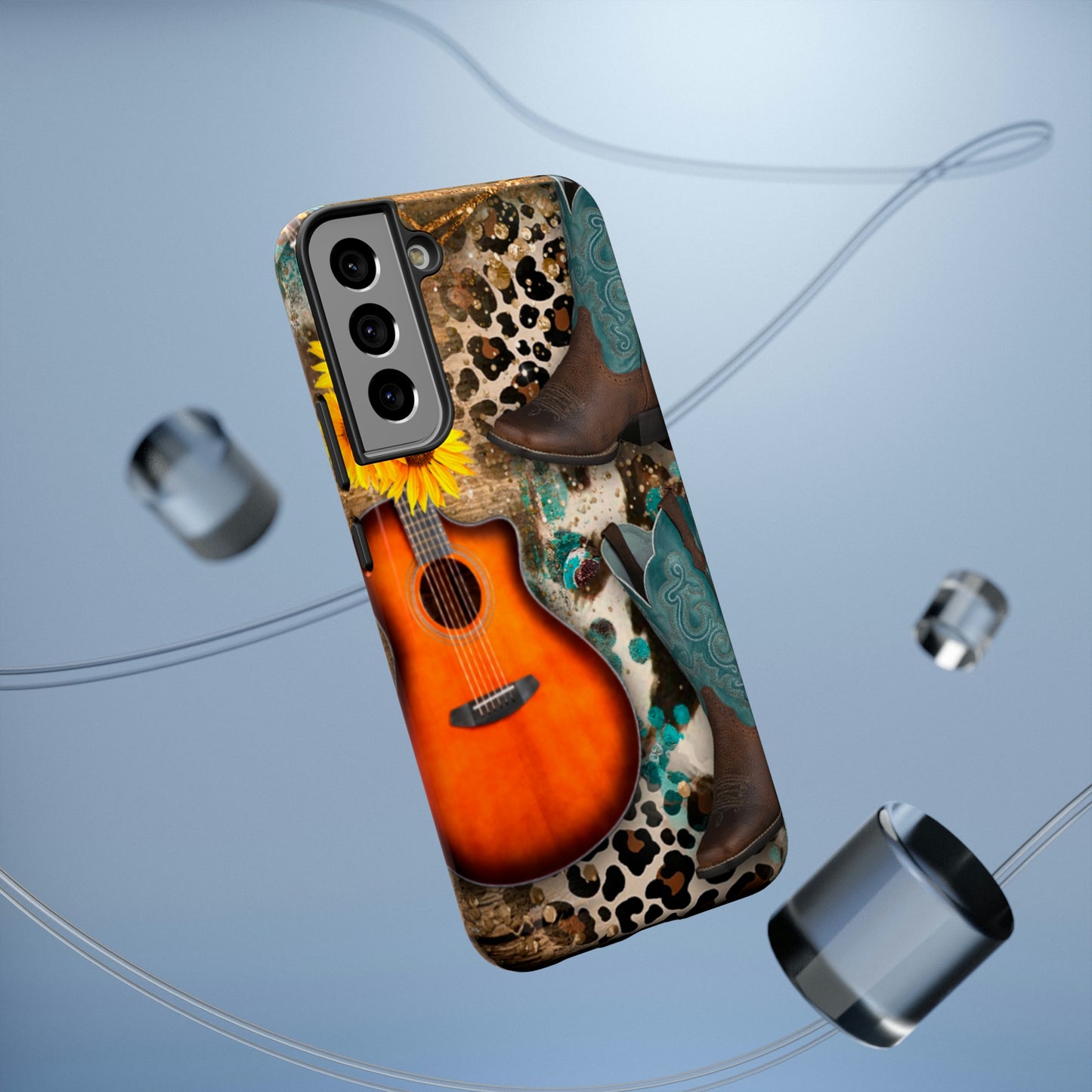 Country Music Print Impact-Resistant Cases