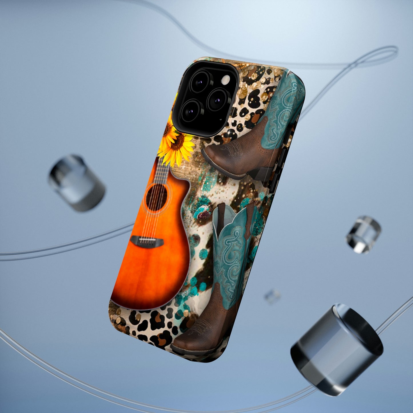 Country Music Print Impact-Resistant Cases