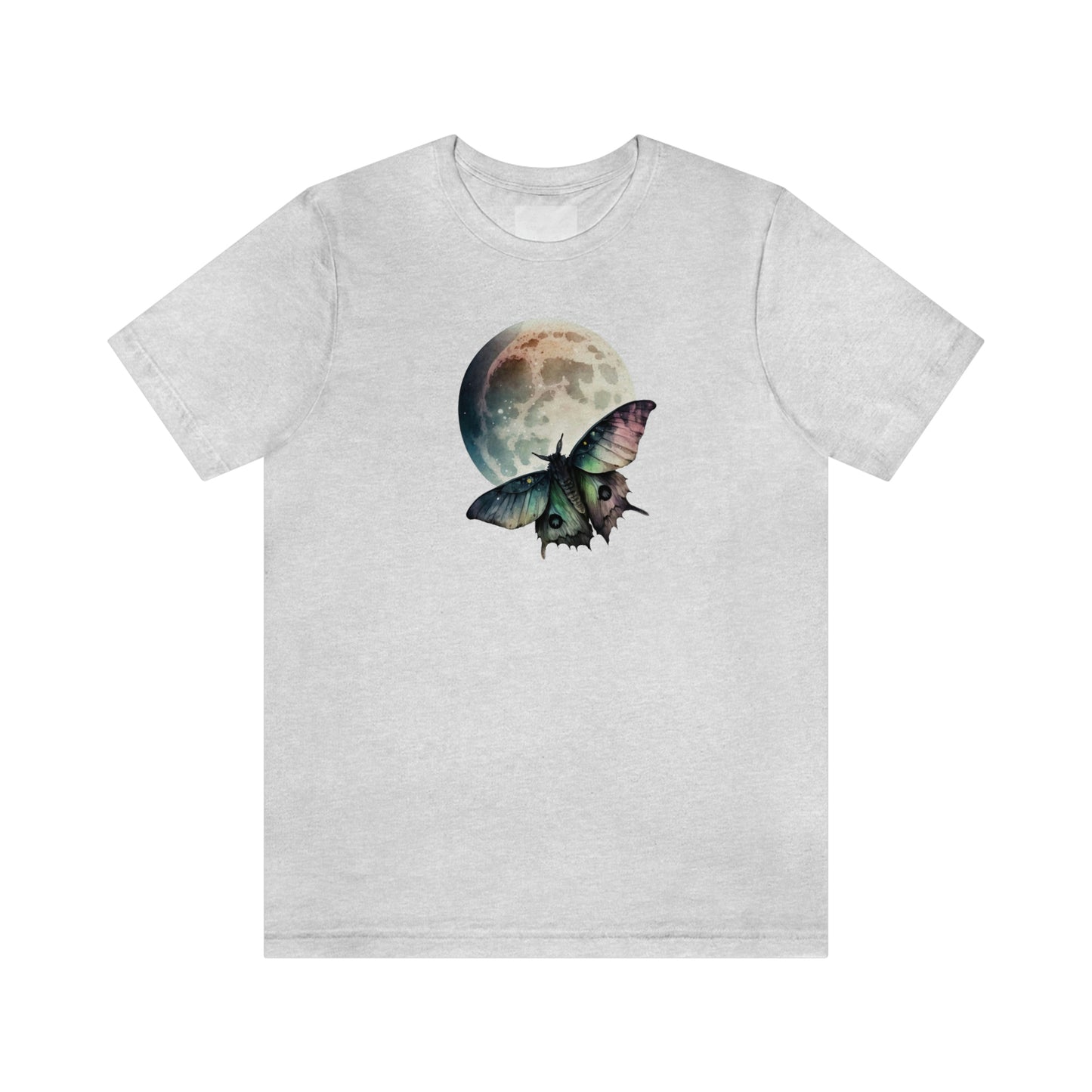 Lunar Moth Print Jersey Short Sleeve Tee