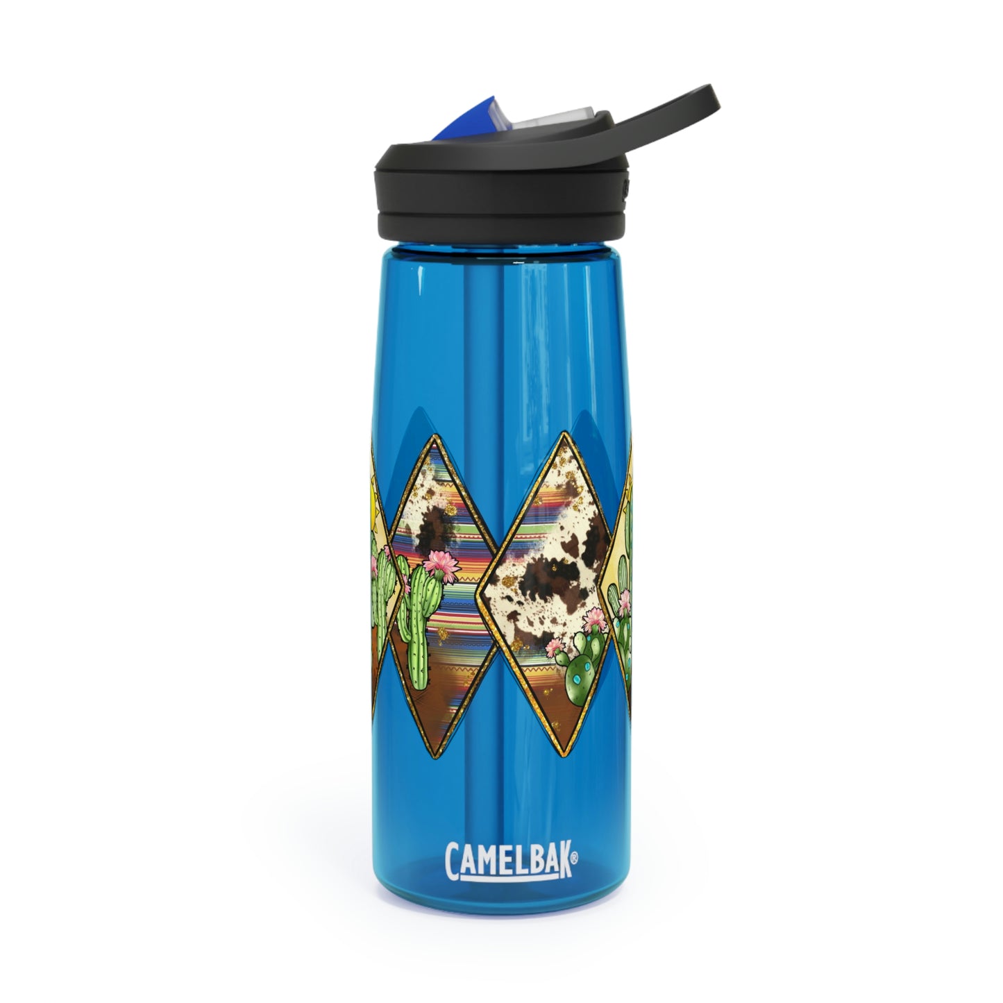 Western Cactus Print, CamelBak Eddy®  Water Bottle, 20oz\25oz