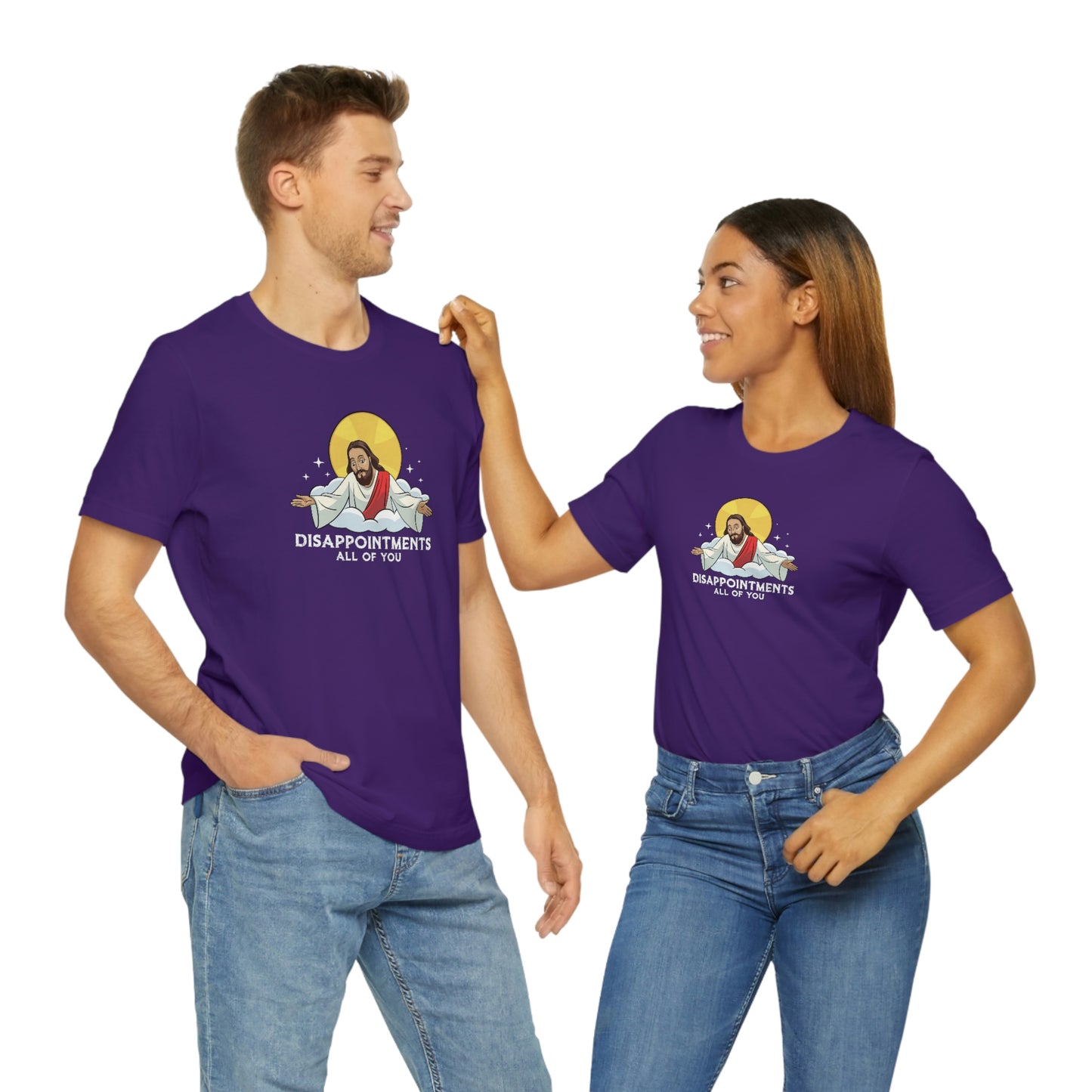 Funny Jesus, Disappointments All Of You, Jersey Short Sleeve Tee