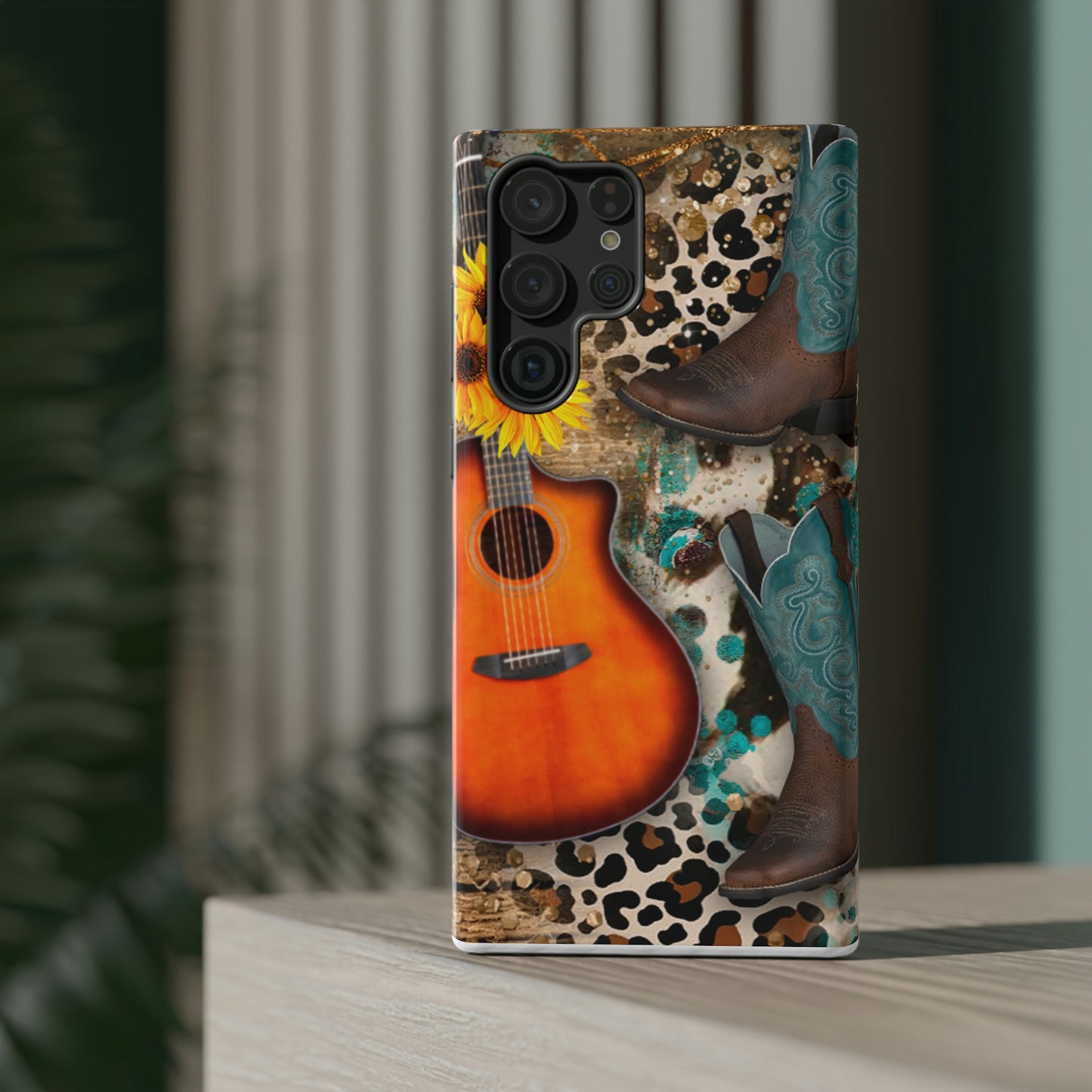 Country Music Print Impact-Resistant Cases