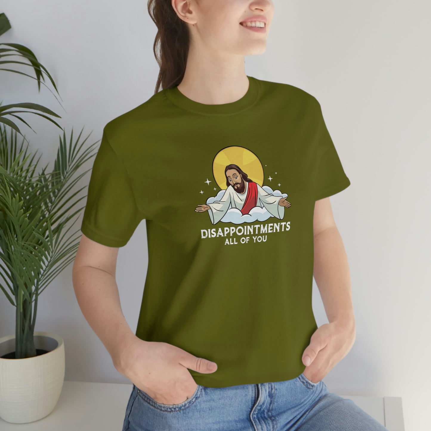 Funny Jesus, Disappointments All Of You, Jersey Short Sleeve Tee