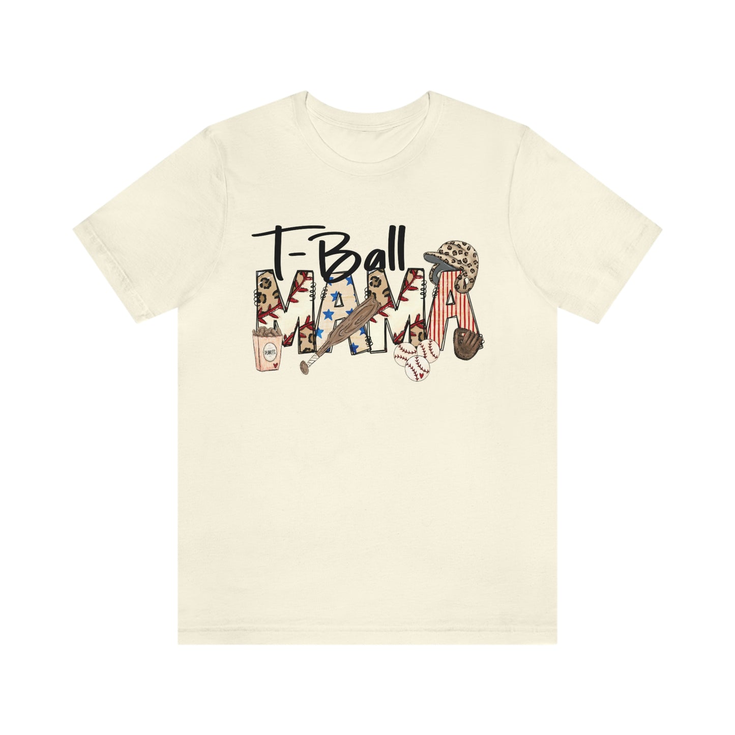 T-Ball Mama Unisex Jersey Short Sleeve Tee