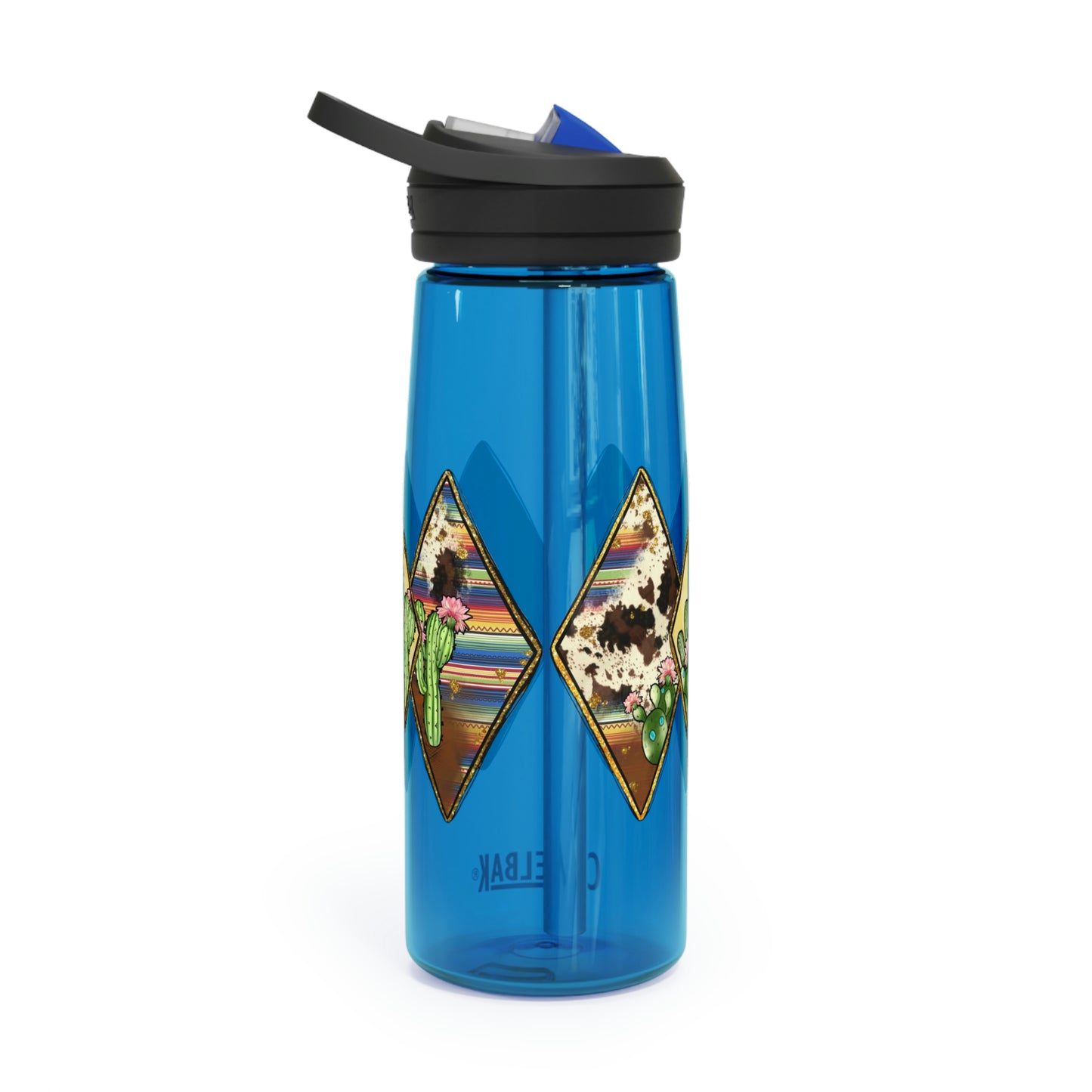 Western Cactus Print, CamelBak Eddy®  Water Bottle, 20oz\25oz