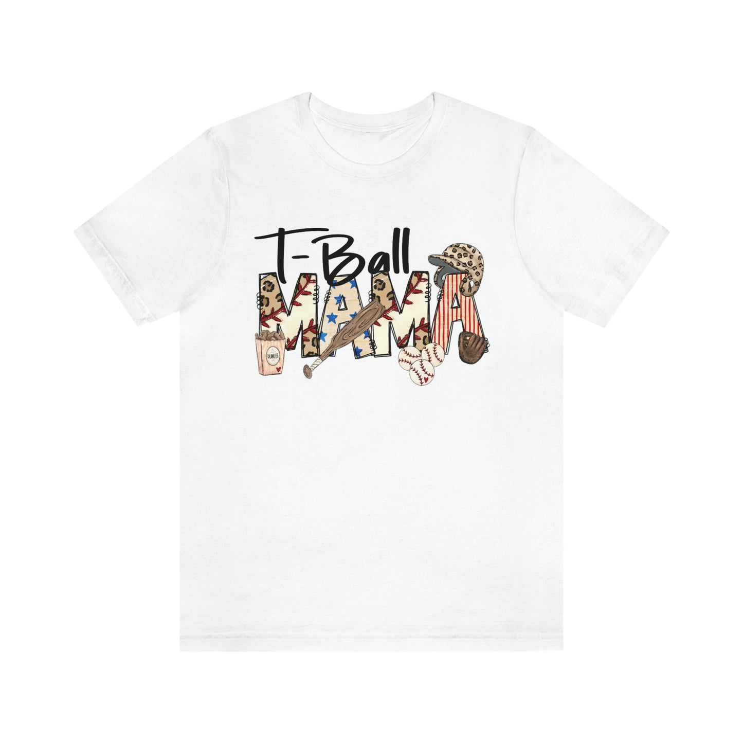 T-Ball Mama Unisex Jersey Short Sleeve Tee