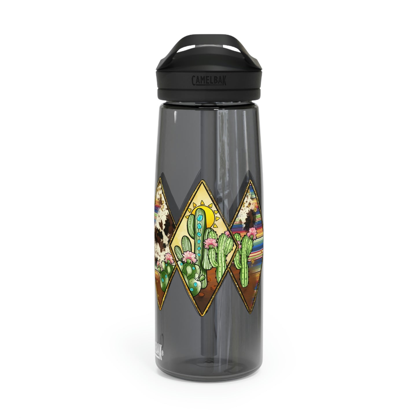 Western Cactus Print, CamelBak Eddy®  Water Bottle, 20oz\25oz